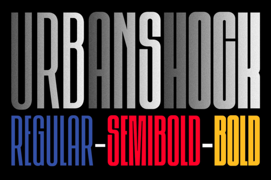 Urbanshock Font